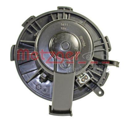 Pulseur d'air habitacle (Ventilateur habitacle) METZGER 0917086